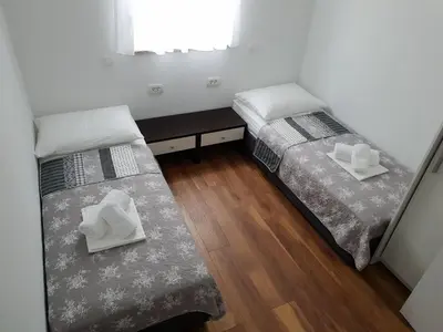 Krevet ili kreveti u jedinici u objektu Apartmani Marija