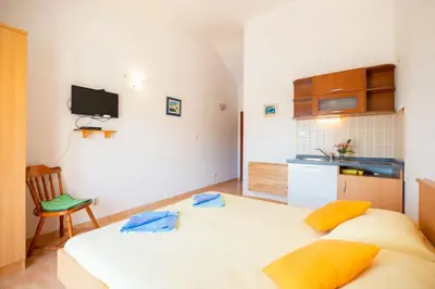 Krevet ili kreveti u jedinici u objektu Sunny Days ''Sara'' - ZF Hvar