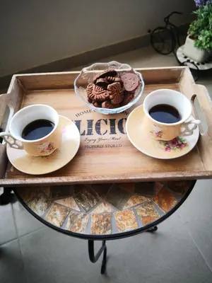 Sadržaji za pripremu kave/čaja u objektu Sweetime Apartment in Podstrana