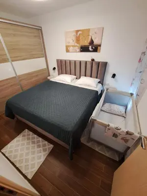 Krevet ili kreveti u jedinici u objektu Sweetime Apartment in Podstrana