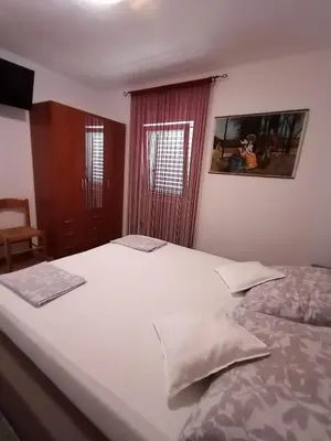 Krevet ili kreveti u jedinici u objektu Apartments Ivanković