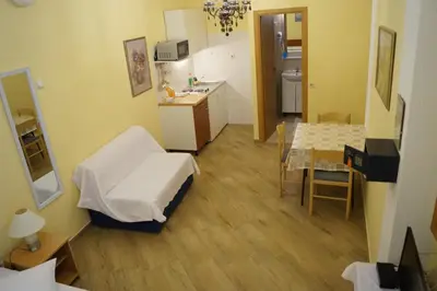 Kuhinja ili čajna kuhinja u objektu Apartments Mario with private parking