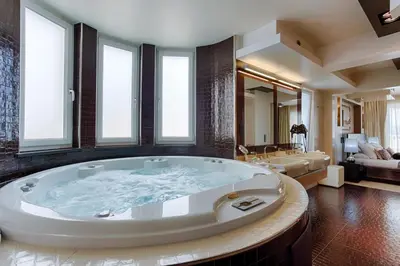 Kupaonica u objektu Damianii Luxury Boutique Hotel & Spa