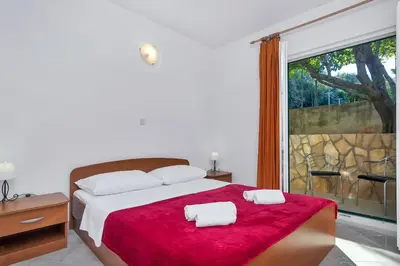 Krevet ili kreveti u jedinici u objektu Apartmani Nikola