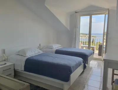 Krevet ili kreveti u jedinici u objektu Apartments Frane