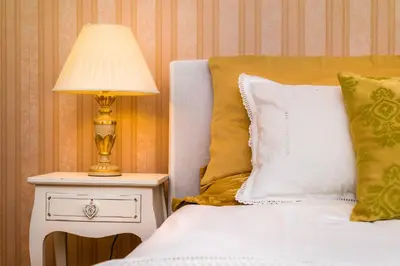 Krevet ili kreveti u jedinici u objektu Apartments Santo