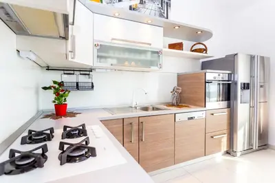 Kuhinja ili čajna kuhinja u objektu Urban Luxury Suites Juricevic