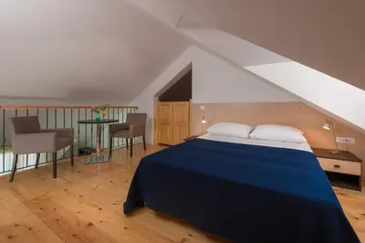 Krevet ili kreveti u jedinici u objektu Apartments Vallum