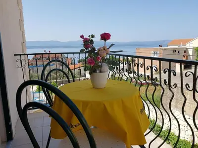 Balkon ili terasa u objektu Apartment Desa