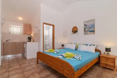 Krevet ili kreveti u jedinici u objektu Apartments Mira
