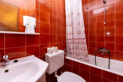 Kupaonica u objektu Apartments Nada