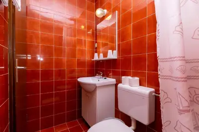 Kupaonica u objektu Apartments Nada