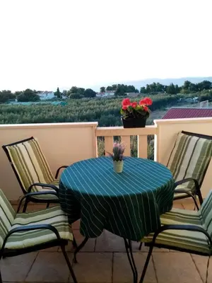 Balkon ili terasa u objektu Apartment Lado