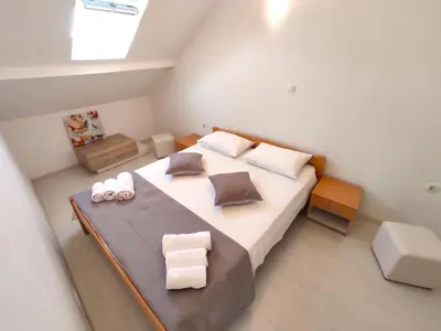 Krevet ili kreveti u jedinici u objektu Vacation house Palma