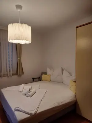 Krevet ili kreveti u jedinici u objektu Apartman SARA GALILEO BLIZU PLAZE
