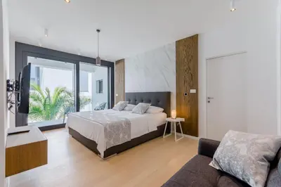 Krevet ili kreveti u jedinici u objektu Luxury Villa