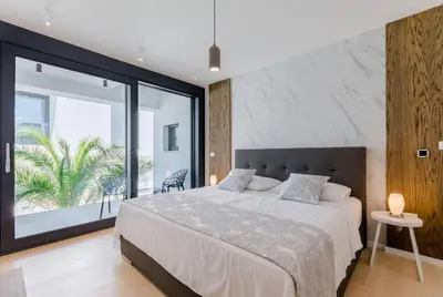 Krevet ili kreveti u jedinici u objektu Luxury Villa