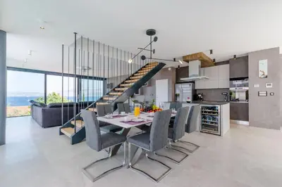 Kuhinja ili čajna kuhinja u objektu Luxury Villa Vitae