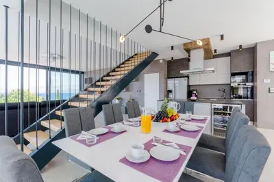 Kuhinja ili čajna kuhinja u objektu Luxury Villa Vitae