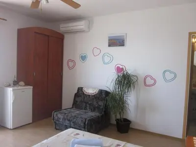 Tlocrt objekta Room in Hvar town with sea view, terrace, air conditioning, Wi-Fi (3666-3)