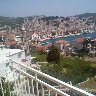 Studio Apartment in Hvar Town with Sea View