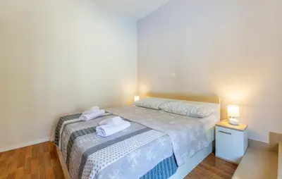 Krevet ili kreveti u jedinici u objektu Apartments Listes