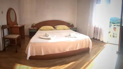 Krevet ili kreveti u jedinici u objektu Apartments by the sea Povlja, Brac - 14399