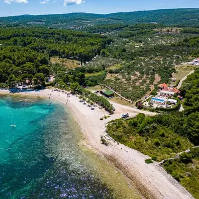 Seaside luxury villa with a swimming pool Mirca