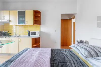 Kuhinja ili čajna kuhinja u objektu Apartments Dobrila