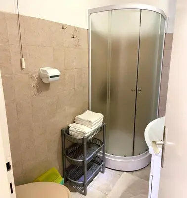 Kupaonica u objektu Apartments Derado