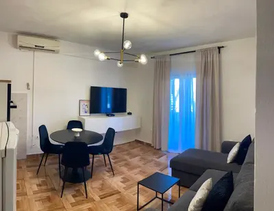 TV i/ili zabavni centar u objektu Apartments Derado