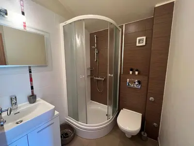 Kupaonica u objektu Apartments San Monte