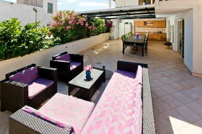 Balkon ili terasa u objektu Villa Zorana hostel