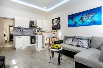 Kuhinja ili čajna kuhinja u objektu Apartment Del Mar