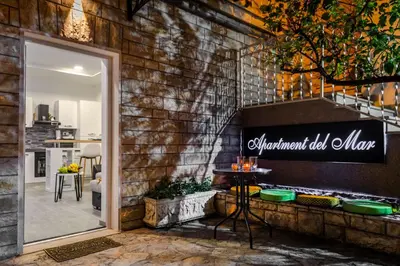 Kuhinja ili čajna kuhinja u objektu Apartment Del Mar