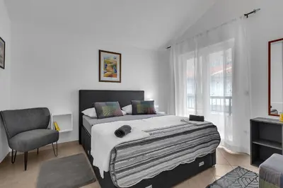 Krevet ili kreveti u jedinici u objektu Apartmani Vanda