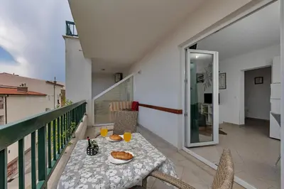 Balkon ili terasa u objektu Apartmani Vanda
