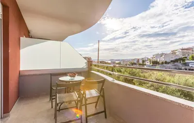 Balkon ili terasa u objektu One-Bedroom Apartment In Podstrana