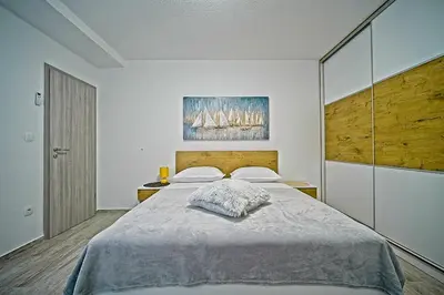 Krevet ili kreveti u jedinici u objektu Luxury apartment 