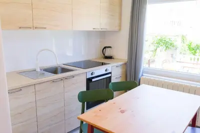 Kuhinja ili čajna kuhinja u objektu Apartments Klara