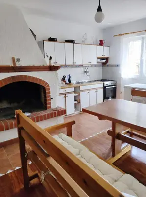 Kuhinja ili čajna kuhinja u objektu Apartments Klara