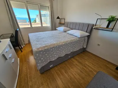 Krevet ili kreveti u jedinici u objektu Apartmani Nikmar