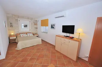 Krevet ili kreveti u jedinici u objektu Nautilus-Bay Apartments - First Row Suites 210, 211 - Villa Gorma