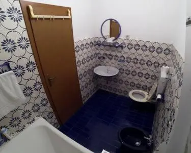 Kupaonica u objektu Beach Apartment Viktor 1