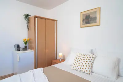 Krevet ili kreveti u jedinici u objektu Longin Guesthouse - ZF Hvar