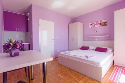 Krevet ili kreveti u jedinici u objektu Villa Neda
