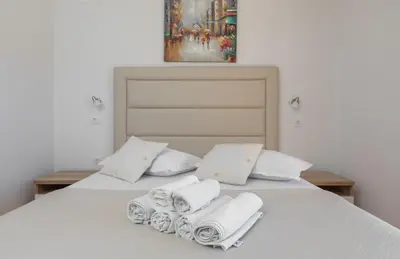 Krevet ili kreveti u jedinici u objektu Apartments Petrović