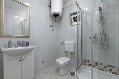 Kupaonica u objektu Apartments Bubalo