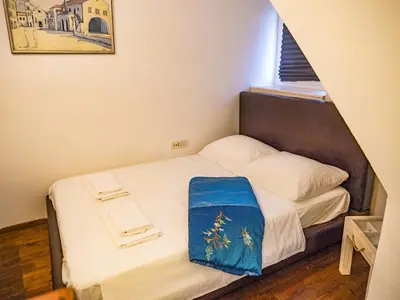 Krevet ili kreveti u jedinici u objektu Central Art House Hvar