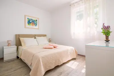 Krevet ili kreveti u jedinici u objektu Apartmani Nikola